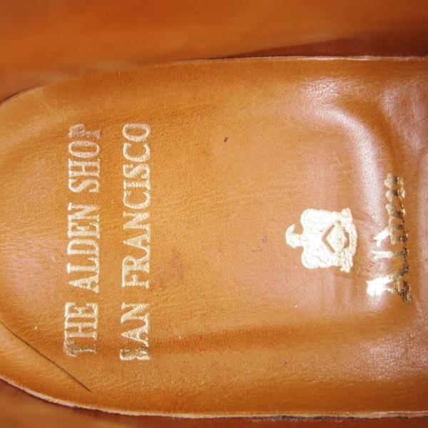 極上★オールデン 6D【定価￥143,000-★コードバン仕様/1339】バリーラスト/チャッカブーツ/#8/バーガンディー/赤茶/メンズ/Alden★g623