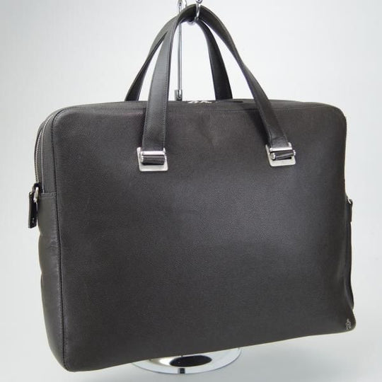 極上★ダンヒル/dunhill【定価19.5万円程度★ボードン/Bourdon Double Zip Briefcase】ブリーフケース/メンズ/ビジネス/バッグ/鞄★N5692