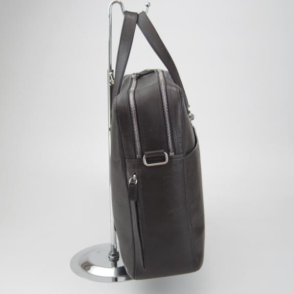 極上★ダンヒル/dunhill【定価19.5万円程度★ボードン/Bourdon Double Zip Briefcase】ブリーフケース/メンズ/ビジネス/バッグ/鞄★N5692