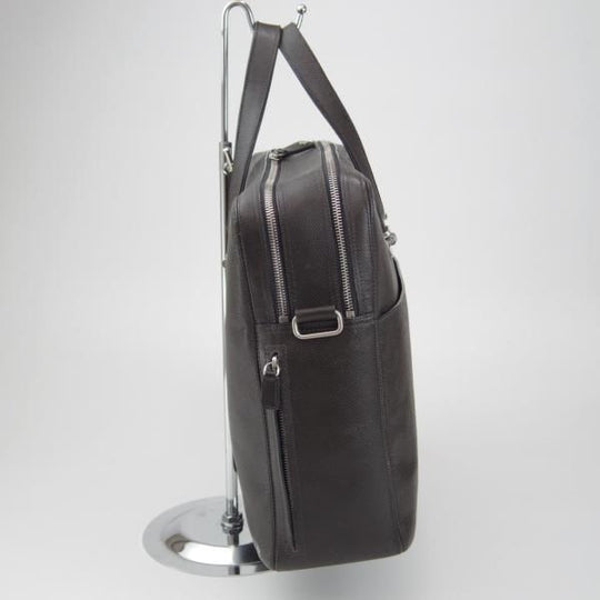 極上★ダンヒル/dunhill【定価19.5万円程度★ボードン/Bourdon Double Zip Briefcase】ブリーフケース/メンズ/ビジネス/バッグ/鞄★N5692