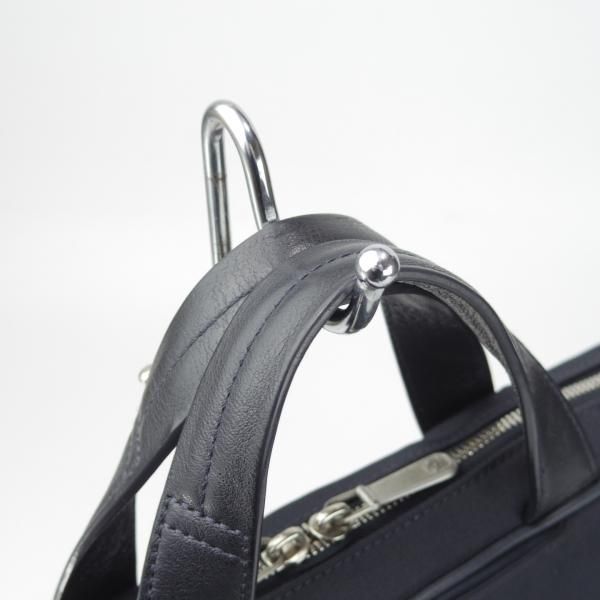 極上★ダンヒル/dunhill【★ブリーフケース/紺】メンズ/ビジネス/バッグ/鞄★N5694