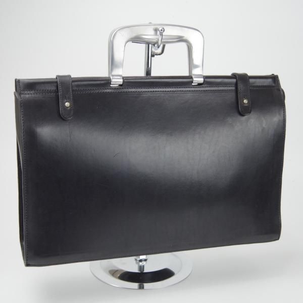極上★(英)ビルアンバーグ/Bill Amberg【時価30万円程度★ロケットバッグ/ブリーフケース】メンズ/ビジネス/バッグ/黒/鞄★N5697