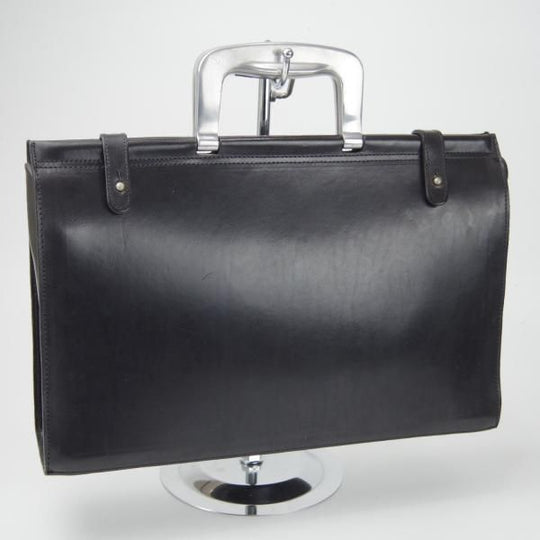極上★(英)ビルアンバーグ/Bill Amberg【時価30万円程度★ロケットバッグ/ブリーフケース】メンズ/ビジネス/バッグ/黒/鞄★N5697