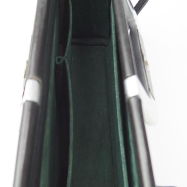 極上★(英)ビルアンバーグ/Bill Amberg【時価30万円程度★ロケットバッグ/ブリーフケース】メンズ/ビジネス/バッグ/黒/鞄★N5697