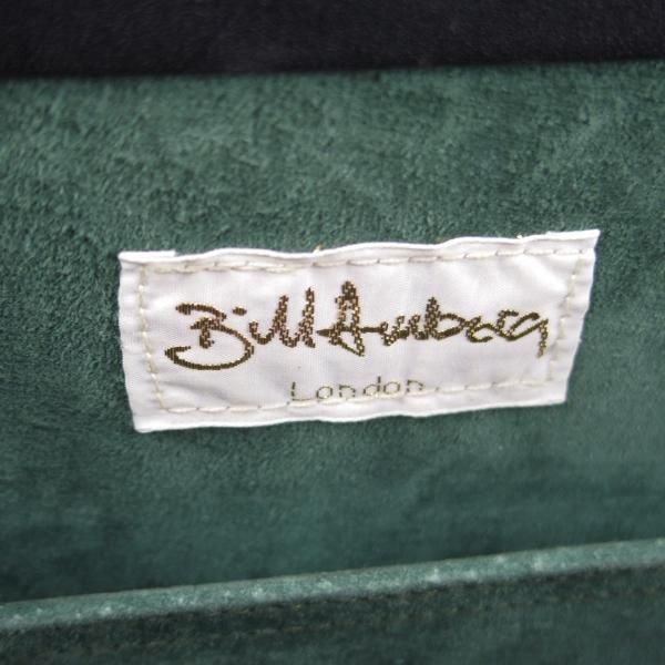 極上★(英)ビルアンバーグ/Bill Amberg【時価30万円程度★ロケットバッグ/ブリーフケース】メンズ/ビジネス/バッグ/黒/鞄★N5697