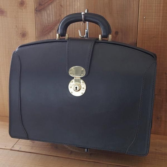 ★(英)Lloyd's/ロイズラゲッジ【フルレザー仕様★ロイドフットウェア取扱/ダレスバッグ】メンズ/ビジネス/バッグ/黒/鞄★N5698