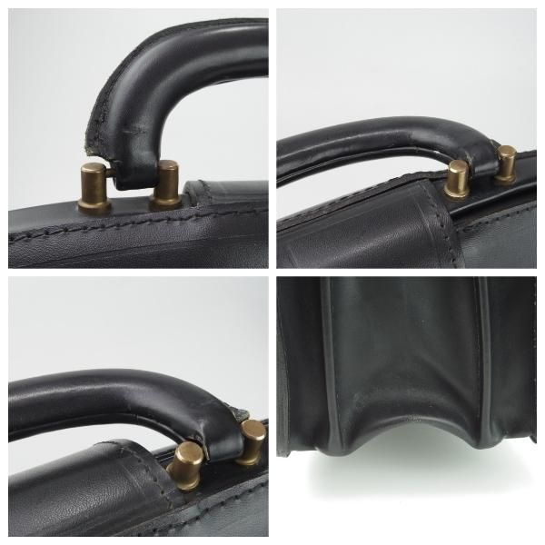 ★(英)Lloyd's/ロイズラゲッジ【フルレザー仕様★ロイドフットウェア取扱/ダレスバッグ】メンズ/ビジネス/バッグ/黒/鞄★N5698