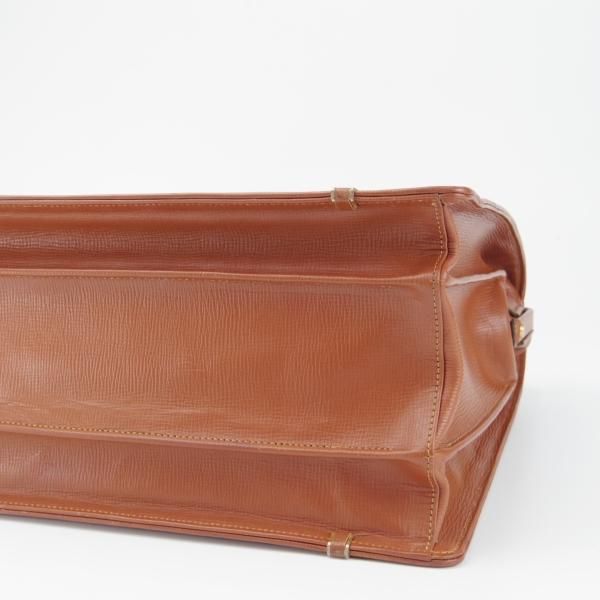 美品★(英)ダックス/DAKS【★ダレスバッグ/レザー】メンズ/ビジネス/バッグ/茶/ブリーフケース/鞄★N5699