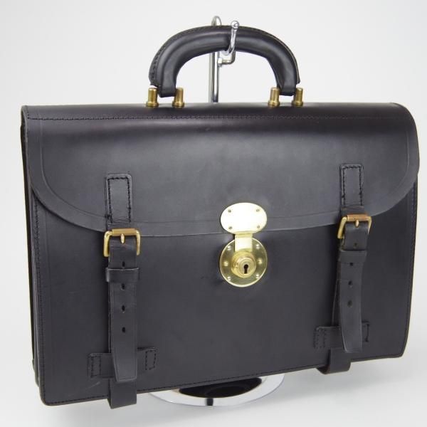 ★(英)Lloyd's/ロイズラゲッジ【ブライドルレザー仕様★ロイドフットウェア取扱/ブリーフケース】メンズ/ビジネス/バッグ/黒/鞄★N5700