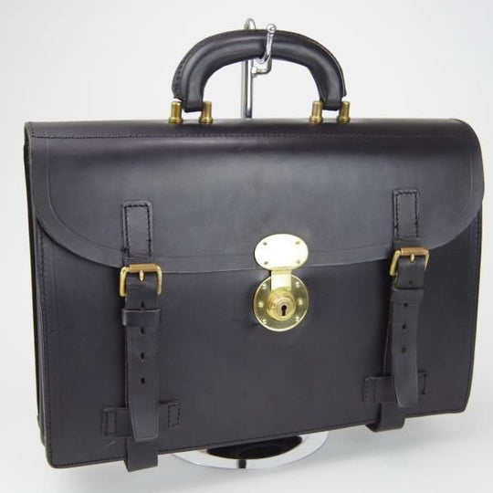 ★(英)Lloyd's/ロイズラゲッジ【ブライドルレザー仕様★ロイドフットウェア取扱/ブリーフケース】メンズ/ビジネス/バッグ/黒/鞄★N5700