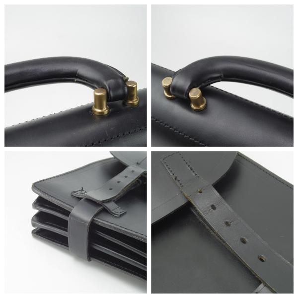 ★(英)Lloyd's/ロイズラゲッジ【ブライドルレザー仕様★ロイドフットウェア取扱/ブリーフケース】メンズ/ビジネス/バッグ/黒/鞄★N5700