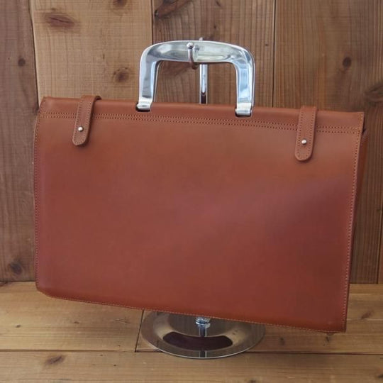 美品★(英)ビルアンバーグ/Bill Amberg【時価30万円程度★ロケットバッグ/Rocket Bag】ブリーフケース/メンズ/ビジネス/バッグ/茶★N5701