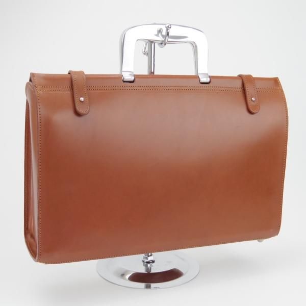 美品★(英)ビルアンバーグ/Bill Amberg【時価30万円程度★ロケットバッグ/Rocket Bag】ブリーフケース/メンズ/ビジネス/バッグ/茶★N5701