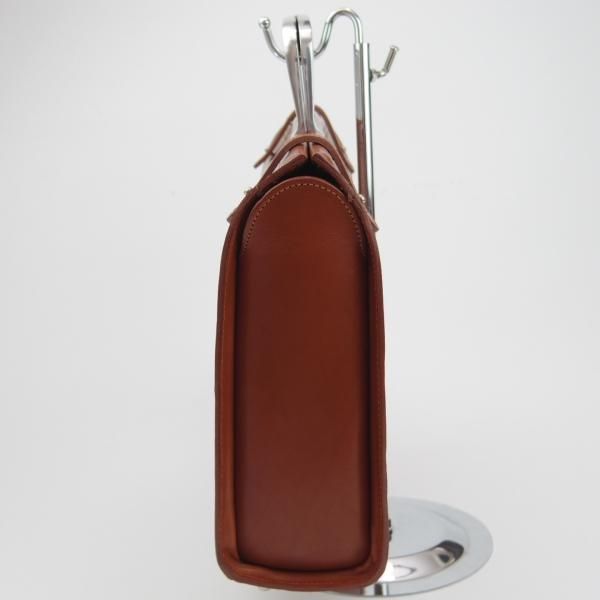 美品★(英)ビルアンバーグ/Bill Amberg【時価30万円程度★ロケットバッグ/Rocket Bag】ブリーフケース/メンズ/ビジネス/バッグ/茶★N5701