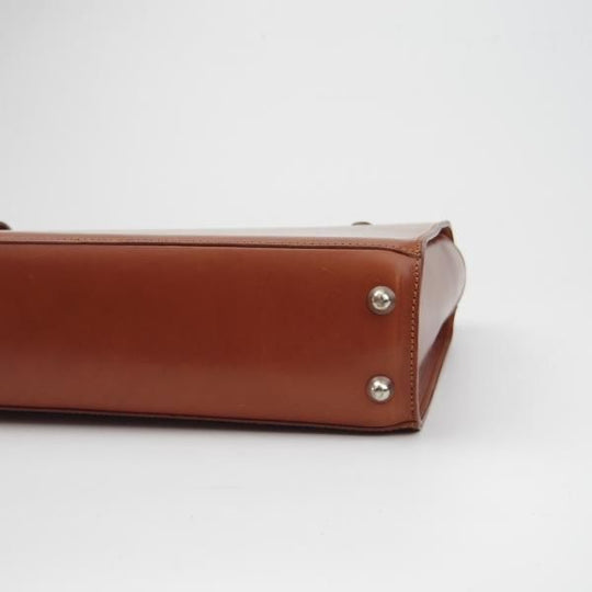 美品★(英)ビルアンバーグ/Bill Amberg【時価30万円程度★ロケットバッグ/Rocket Bag】ブリーフケース/メンズ/ビジネス/バッグ/茶★N5701