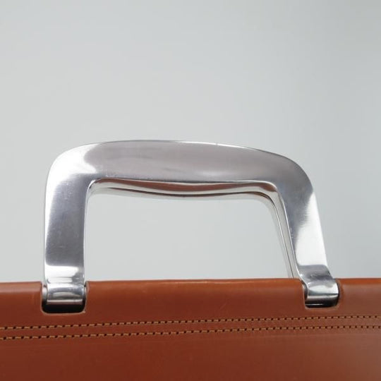 美品★(英)ビルアンバーグ/Bill Amberg【時価30万円程度★ロケットバッグ/Rocket Bag】ブリーフケース/メンズ/ビジネス/バッグ/茶★N5701