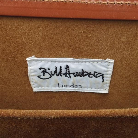 美品★(英)ビルアンバーグ/Bill Amberg【時価30万円程度★ロケットバッグ/Rocket Bag】ブリーフケース/メンズ/ビジネス/バッグ/茶★N5701