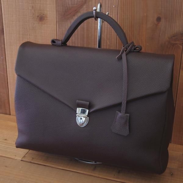 極美品★大峽製鞄【定価￥159,500-★ソフト・ビジネス/ブリーフケース】メンズ/ビジネス/バッグ/レザー/赤茶系/鞄/オオバセイホウ★N5702