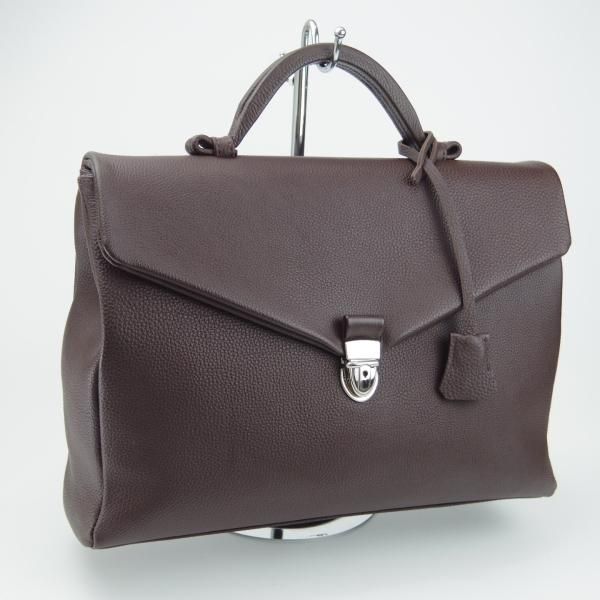 極美品★大峽製鞄【定価￥159,500-★ソフト・ビジネス/ブリーフケース】メンズ/ビジネス/バッグ/レザー/赤茶系/鞄/オオバセイホウ★N5702