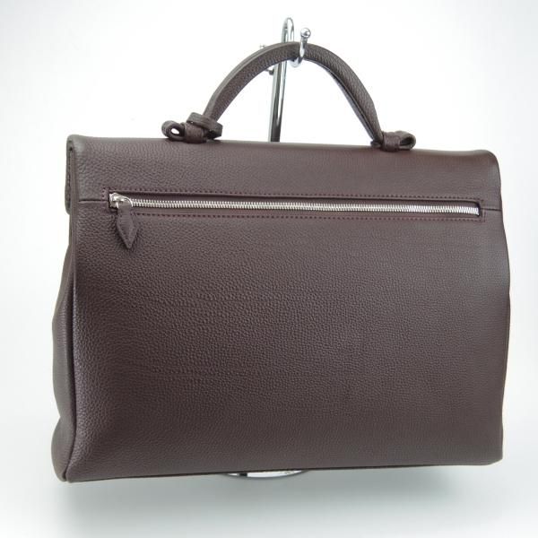 極美品★大峽製鞄【定価￥159,500-★ソフト・ビジネス/ブリーフケース】メンズ/ビジネス/バッグ/レザー/赤茶系/鞄/オオバセイホウ★N5702