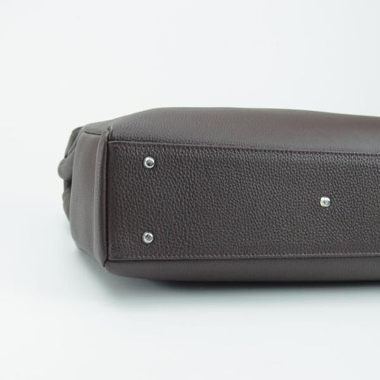 極美品★大峽製鞄【定価￥159,500-★ソフト・ビジネス/ブリーフケース】メンズ/ビジネス/バッグ/レザー/赤茶系/鞄/オオバセイホウ★N5702