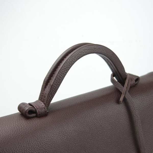 極美品★大峽製鞄【定価￥159,500-★ソフト・ビジネス/ブリーフケース】メンズ/ビジネス/バッグ/レザー/赤茶系/鞄/オオバセイホウ★N5702