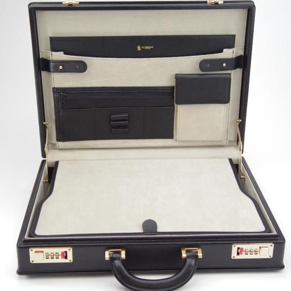 極美品☆(仏)ルタヌア/LE TANNEUR【☆アタッシュケース/レザー