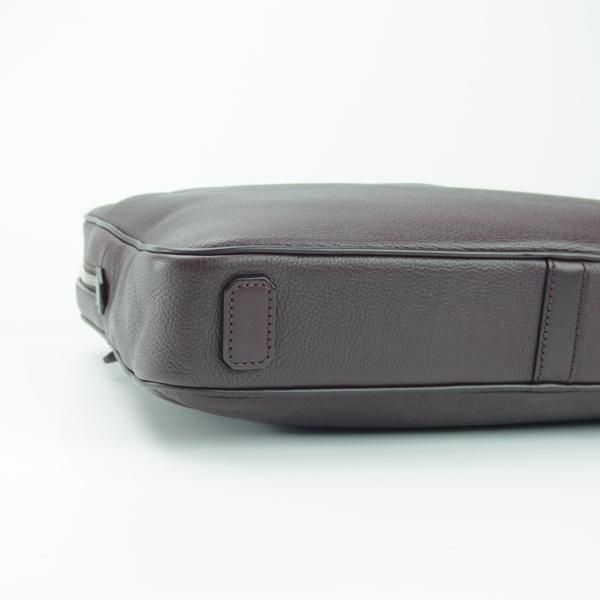 美品★ダンヒル/dunhill【定価￥243,000-★ボストン・スリム・シングル・ドキュメントケース】メンズ/ビジネス/バッグ/濃赤茶/鞄★N5706