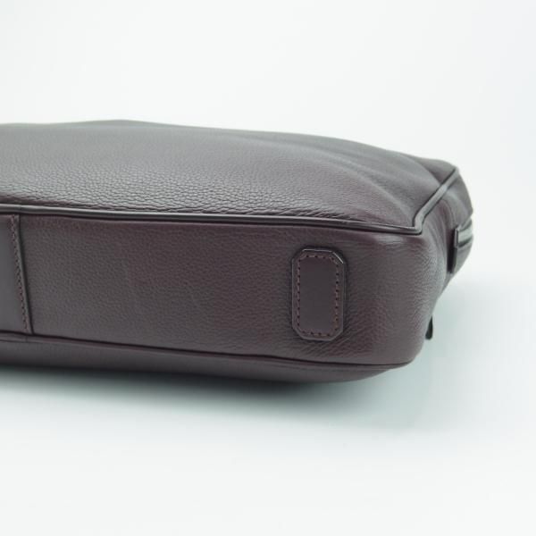 美品★ダンヒル/dunhill【定価￥243,000-★ボストン・スリム・シングル・ドキュメントケース】メンズ/ビジネス/バッグ/濃赤茶/鞄★N5706