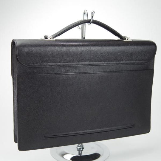 極上★ダンヒル/dunhill【定価15万円程度★ボードン/Bourdon Single Document Case】ブリーフケース/メンズ/ビジネス/バッグ/黒★N5707