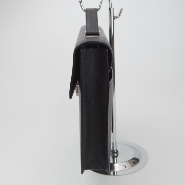 極上★ダンヒル/dunhill【定価15万円程度★ボードン/Bourdon Single Document Case】ブリーフケース/メンズ/ビジネス/バッグ/黒★N5707