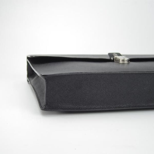 極上★ダンヒル/dunhill【定価15万円程度★ボードン/Bourdon Single Document Case】ブリーフケース/メンズ/ビジネス/バッグ/黒★N5707