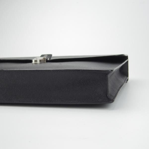 極上★ダンヒル/dunhill【定価15万円程度★ボードン/Bourdon Single Document Case】ブリーフケース/メンズ/ビジネス/バッグ/黒★N5707