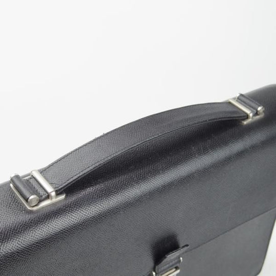 極上★ダンヒル/dunhill【定価15万円程度★ボードン/Bourdon Single Document Case】ブリーフケース/メンズ/ビジネス/バッグ/黒★N5707