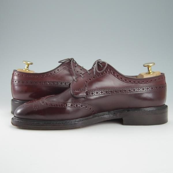 ★チャーチ 60G/UK6【定価￥154,440-★コードバン仕様/グラフトン/173ラスト】GRAFTON/フルブローグ/赤茶/メンズ/Church's★g628