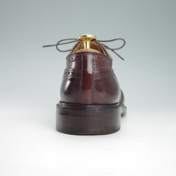 ★チャーチ 60G/UK6【定価￥154,440-★コードバン仕様/グラフトン/173ラスト】GRAFTON/フルブローグ/赤茶/メンズ/Church's★g628