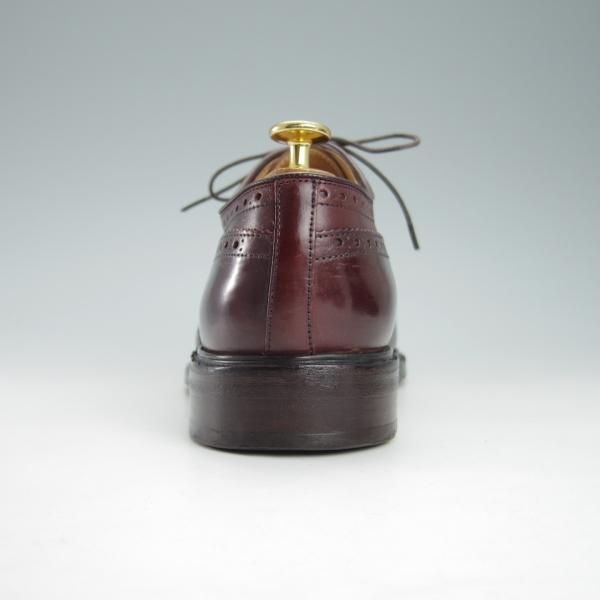 ★チャーチ 60G/UK6【定価￥154,440-★コードバン仕様/グラフトン/173ラスト】GRAFTON/フルブローグ/赤茶/メンズ/Church's★g628