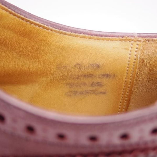 ★チャーチ 60G/UK6【定価￥154,440-★コードバン仕様/グラフトン/173ラスト】GRAFTON/フルブローグ/赤茶/メンズ/Church's★g628