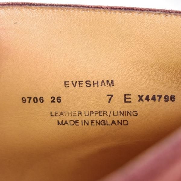 極上★クロケット&ジョーンズ 7E【ダイナイトソール仕様★バーニーズNY別注/EVESHAM】318ラスト/チャッカブーツ/Crockett&Jones★g633