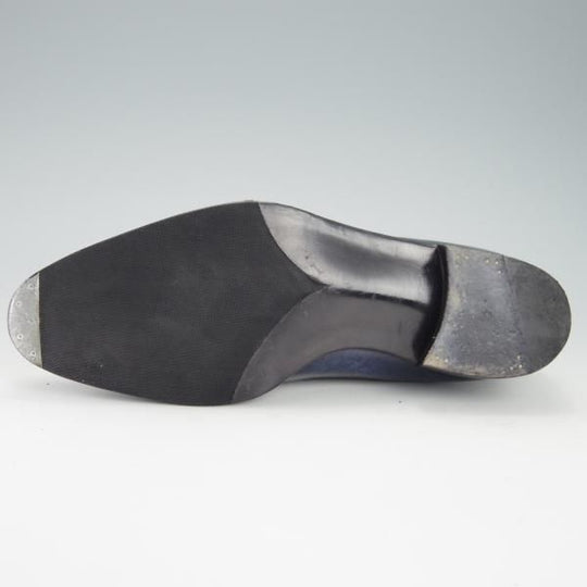 極美品★(福岡)Corno blu/コルノブルゥ UK6.5程度【オーダー価格27.5万円〜★ビスポーク/専用シューツリー付】(イルチア社)ヌメ革★g638