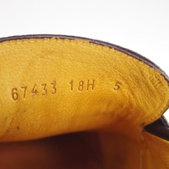 極美品★パラブーツ SIZE 5【定価￥77,000-★アドニス/ADONIS】ギャラクシーソール/コインローファー/カーフ/NOIR/黒/Paraboot★g639