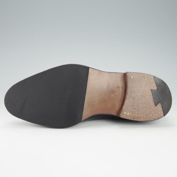 極上★ジョンロブ 5EE【名作★シャンボード/CHAMBORD/スキンステッチ仕様】8695ラスト/Uチップ/カーフ/黒/メンズ/JOHN LOBB★g640