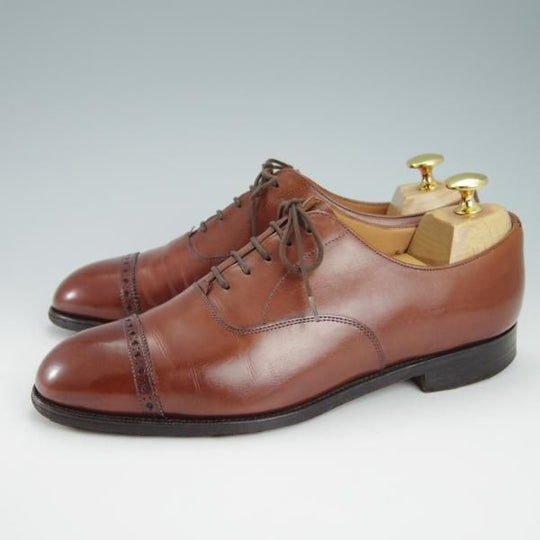 ★エドワードグリーン 5E【旧工場製★マスターロイド/旧バークレー/202ラスト】BARKELEY/カーフ/茶/Lloyd Footwear/EDWARD GREEN★g645