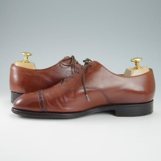 ★エドワードグリーン 5E【旧工場製★マスターロイド/旧バークレー/202ラスト】BARKELEY/カーフ/茶/Lloyd Footwear/EDWARD GREEN★g645