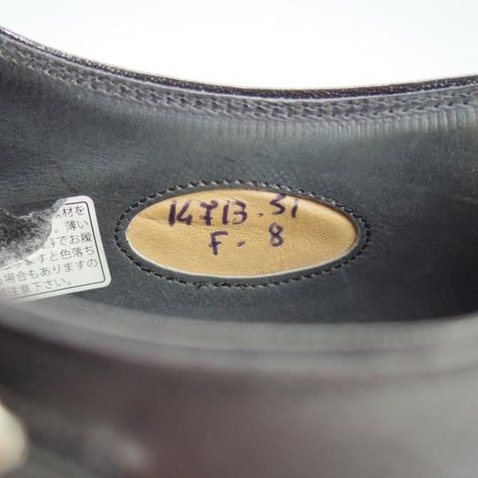 美品★(伊)サントーニ SIZE 8【上級★グッドイヤーウェルテッド製法/14713】DUKEラスト/ダブルモンク/黒/Santoni★g650