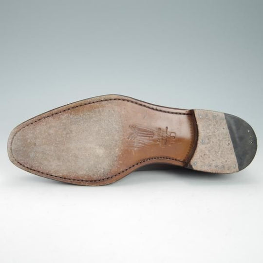 極上★(スペイン製)YANKO/ヤンコ SIZE 6【グッドイヤーウェルテッド製法★パンチドキャップトゥ/14727】カーフ/濃茶/メンズ★g651