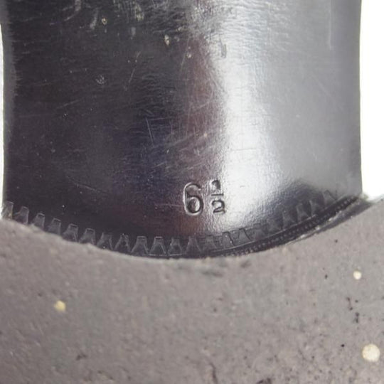 極上★(伊)アルティオリ SIZE 6.5【定価15万円以上★サイドレース】カーフ/黒/シューズ/メンズ/ARTIOLI★g653