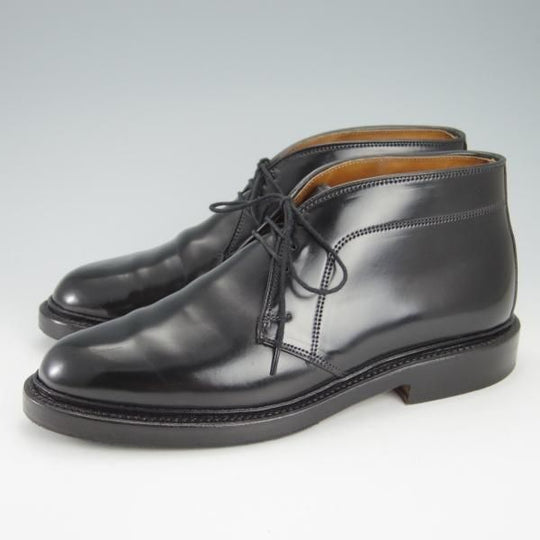 極上★(米)アレンエドモンズ 6D【定価￥170,500-★コードバン仕様/Dundee】チャッカブーツ/黒/メンズ/ALLEN EDMONDS★g657