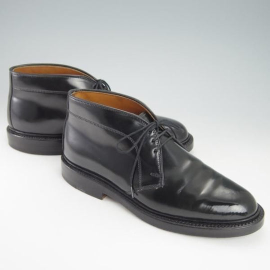 極上★(米)アレンエドモンズ 6D【定価￥170,500-★コードバン仕様/Dundee】チャッカブーツ/黒/メンズ/ALLEN EDMONDS★g657