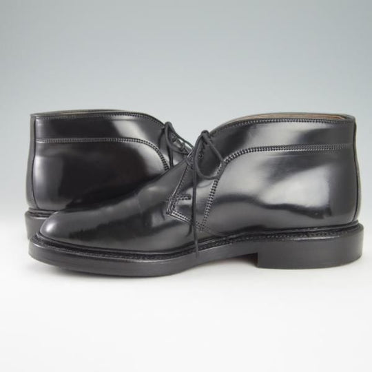 極上★(米)アレンエドモンズ 6D【定価￥170,500-★コードバン仕様/Dundee】チャッカブーツ/黒/メンズ/ALLEN EDMONDS★g657